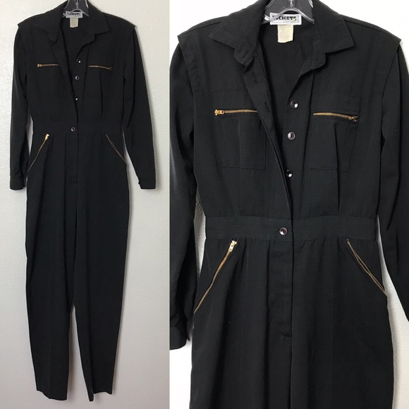 Vintage Pants - Vintage 80s Jumpsuit S